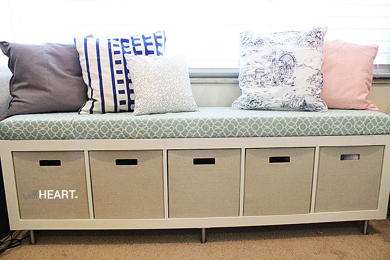 window bench seat diy